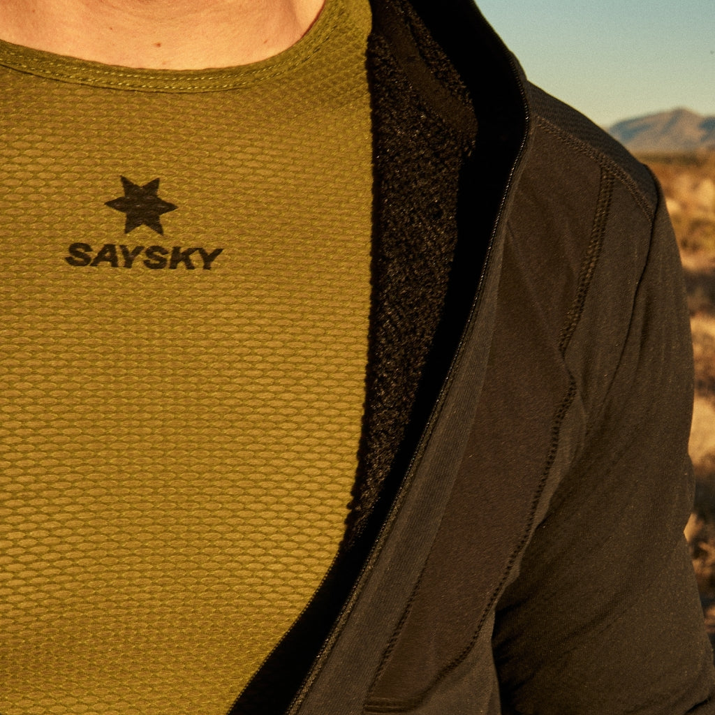 ベースレイヤー（ノースリーブ） NMRBL31c313 Mesh Base Layer Singlet - Green [メンズ]