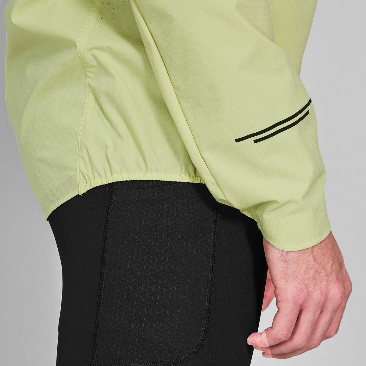 ランニングジャケット NMRJA20c312 Clean Pace Hooded Jacket - Green [メンズ]
