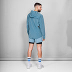 ランニングジャケット NMRJA30c214 Clean Hooded Jacket - Blue [メンズ]