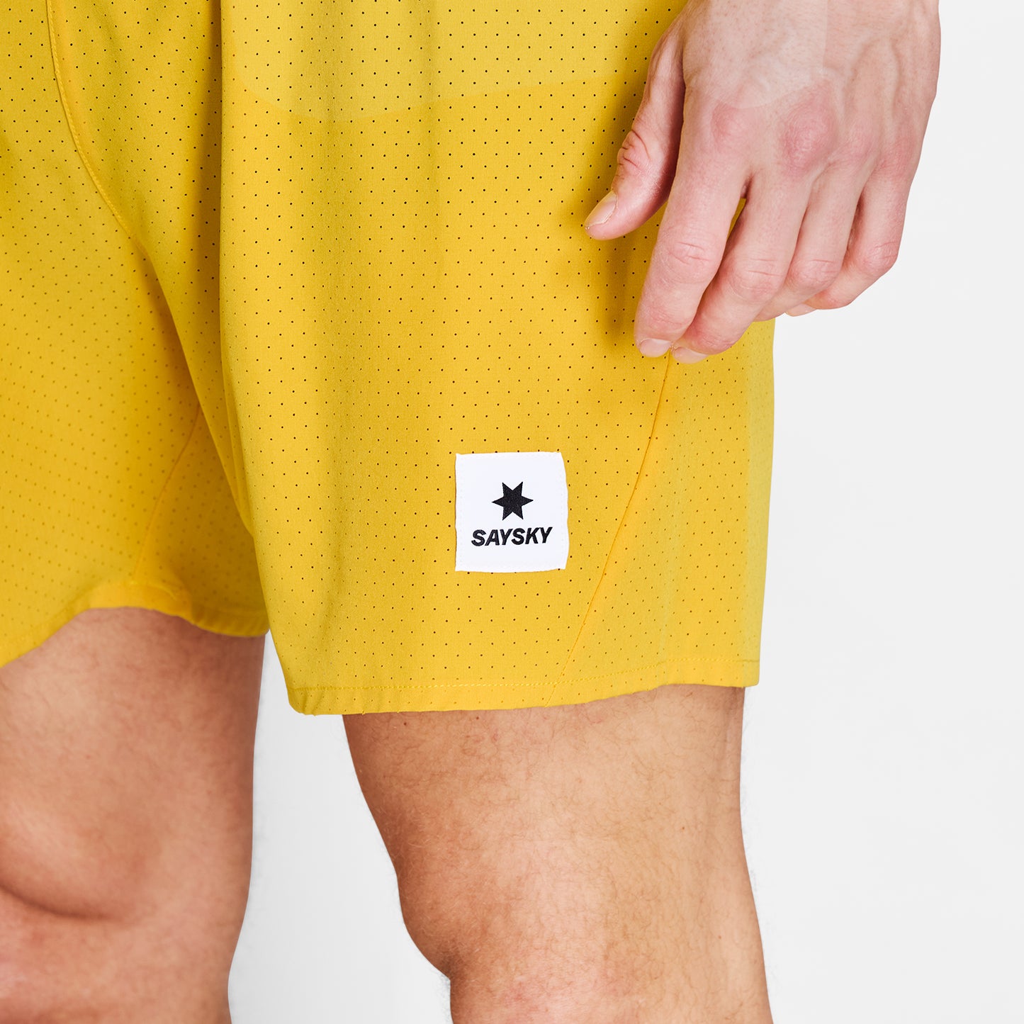 ランニングショーツ NMRSH21c412 Pace Air Shorts 5inch - Yellow [メンズ]