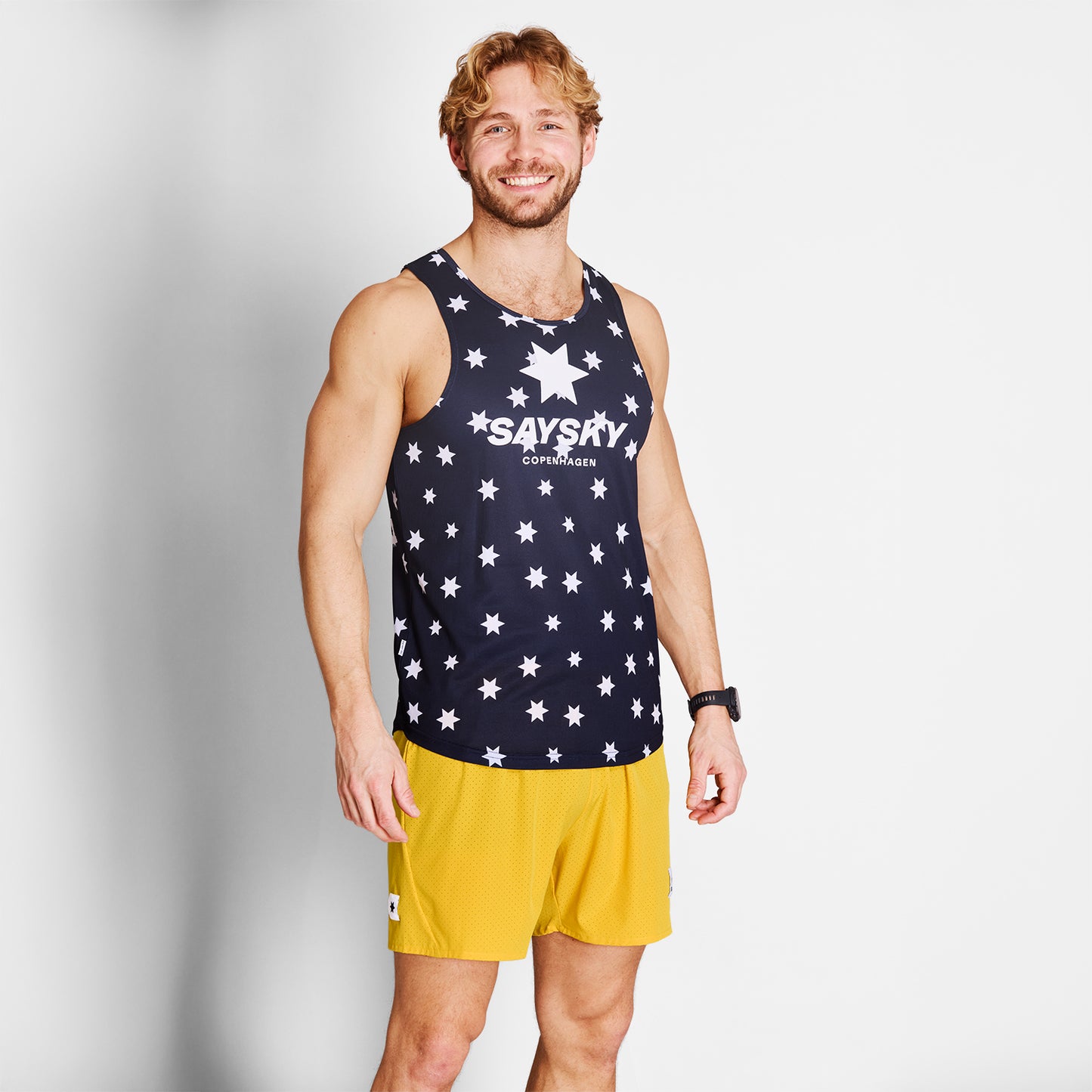 ランニングショーツ NMRSH21c412 Pace Air Shorts 5inch - Yellow [メンズ]