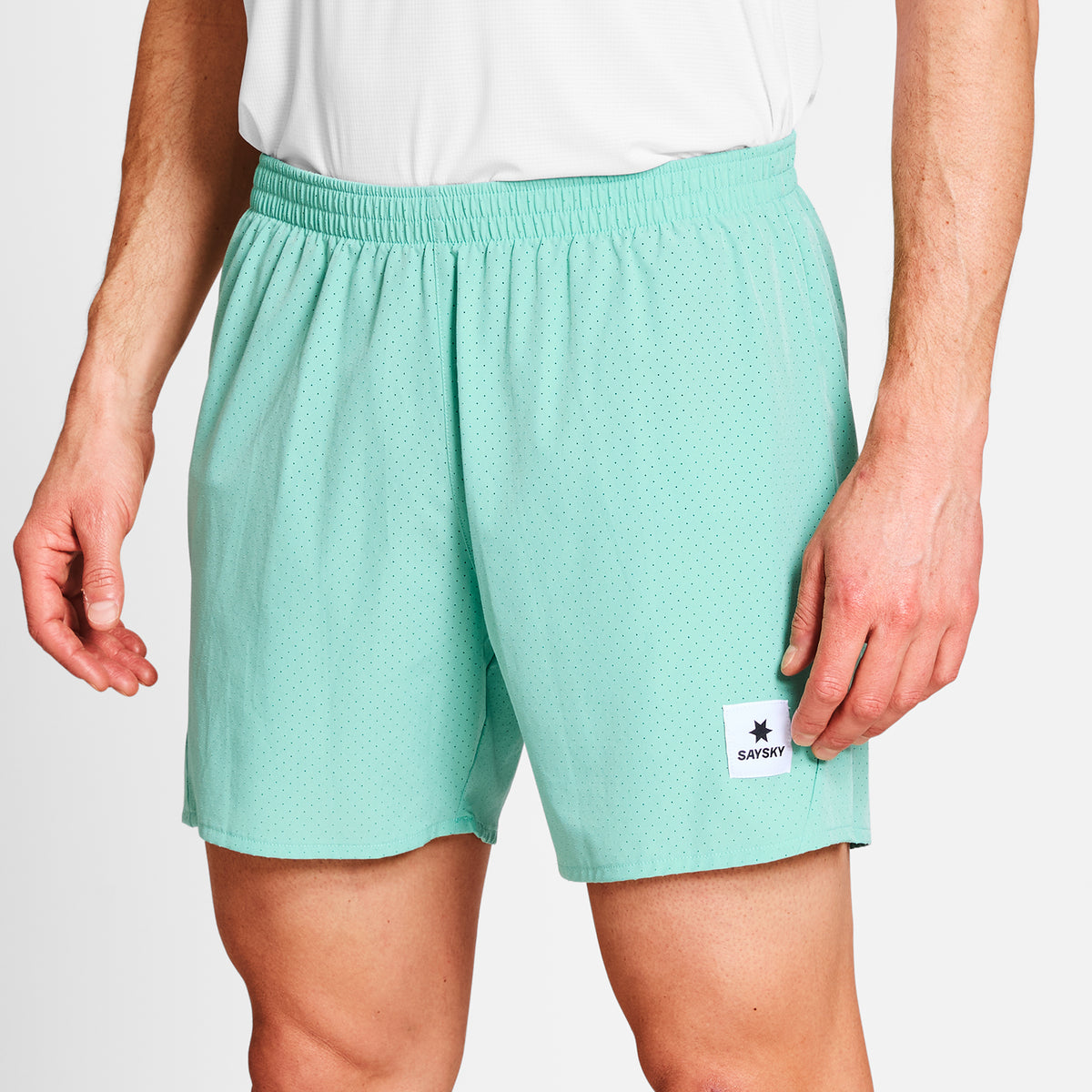 ランニングショーツ NMRSH21c314 Pace Air Shorts 5inch - Green [メンズ]