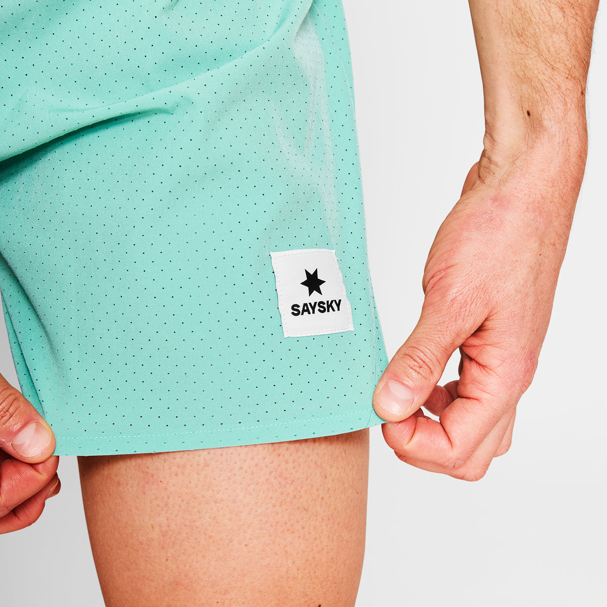 ランニングショーツ NMRSH21c314 Pace Air Shorts 5inch - Green [メンズ]