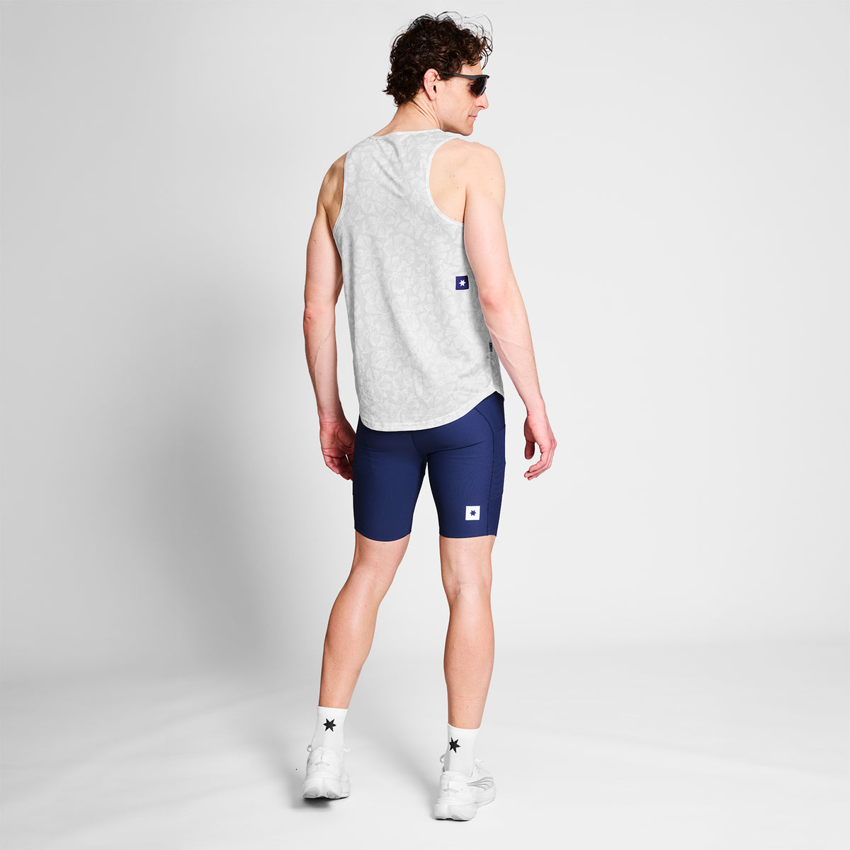 レースシングレット NMRSI31c1030 Flower Combat Singlet - White Flower Aop [メンズ]