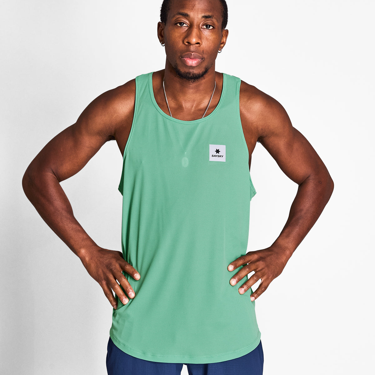 レースシングレット NMRSI60c1038 Reactive Flow Singlet - Green Reactive Aop [メンズ]