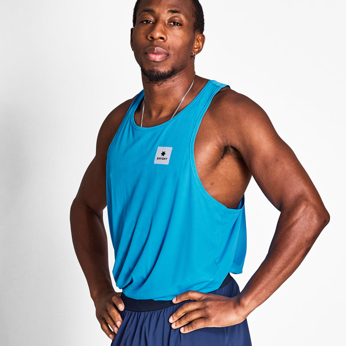 レースシングレット NMRSI60c1045 Reactive Flow Singlet - Blue Reactive Aop [メンズ]