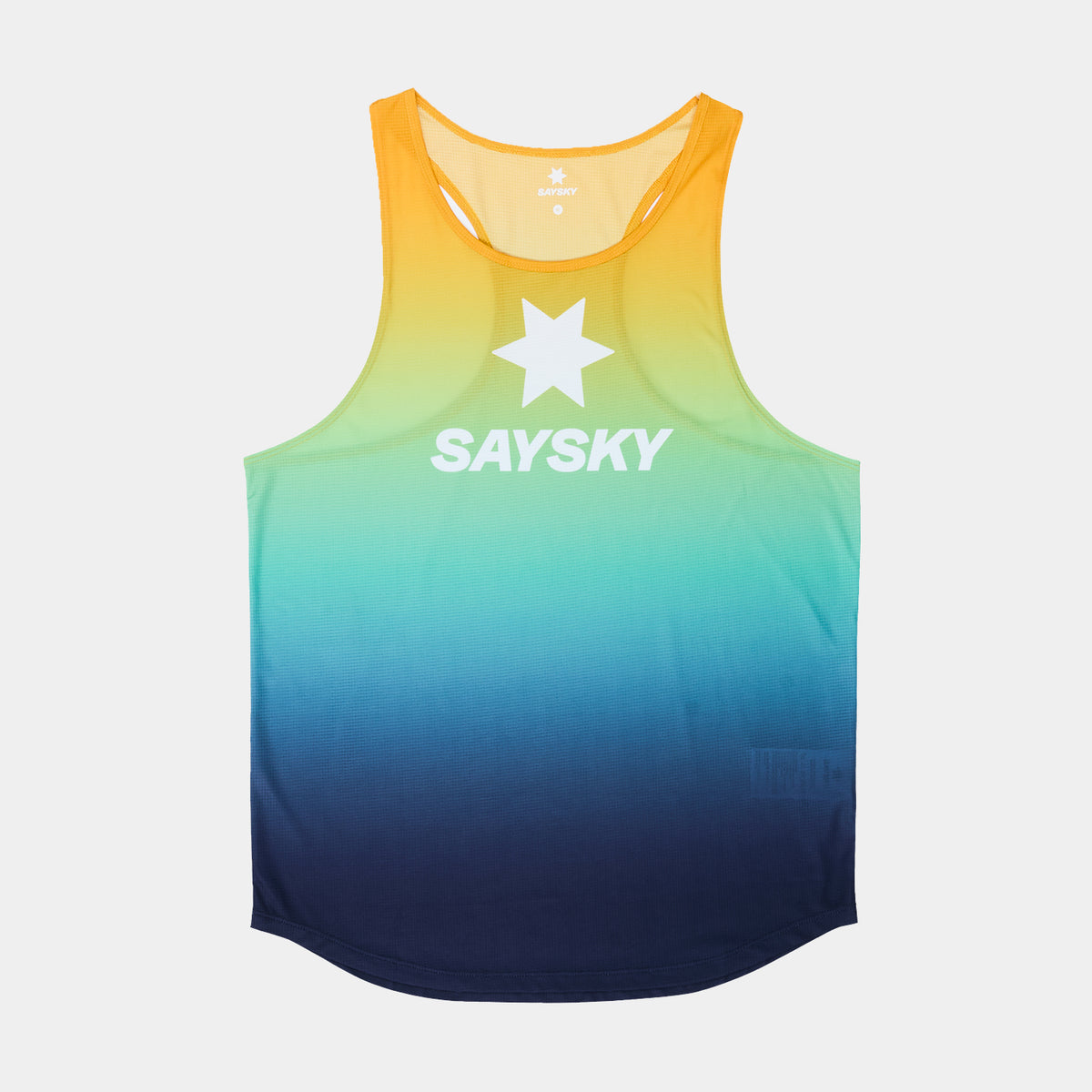 レースシングレット NMRSI60c1032 Drip Dye Flow Singlet - Blue Drip Dye Aop [メンズ]