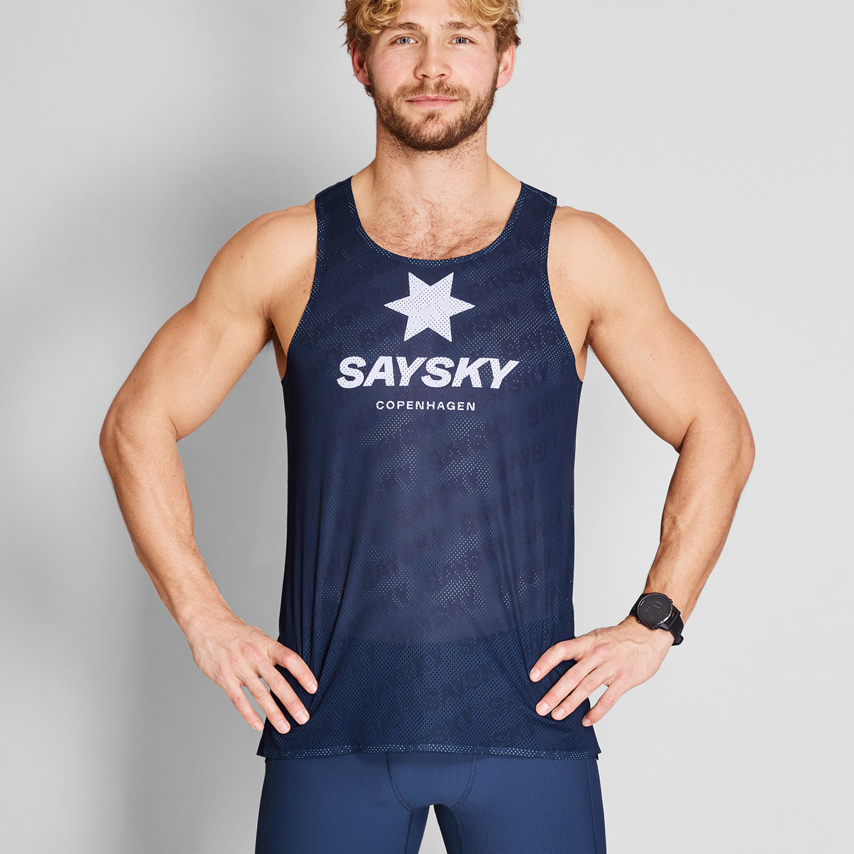 レースシングレット NMRSI62c201 Flow Air Singlet - Blue [メンズ]