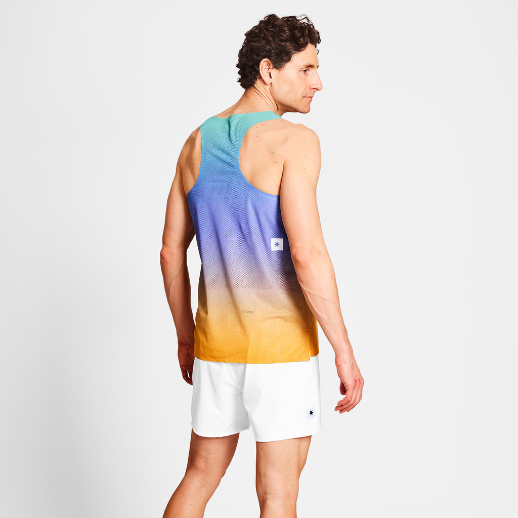 レースシングレット NMRSI62c1033 Drip Dye Flow Air Singlet - Purple Drip Dye Aop [メンズ]