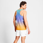 レースシングレット NMRSI62c1033 Drip Dye Flow Air Singlet - Purple Drip Dye Aop [メンズ]