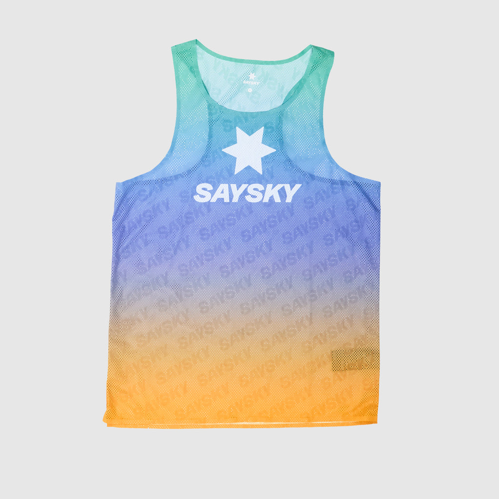 レースシングレット NMRSI62c1033 Drip Dye Flow Air Singlet - Purple Drip Dye Aop [メンズ]