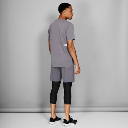 モーションTシャツ NMRSS51c6007 Clean Motion T-shirt - Grey Melange [メンズ]