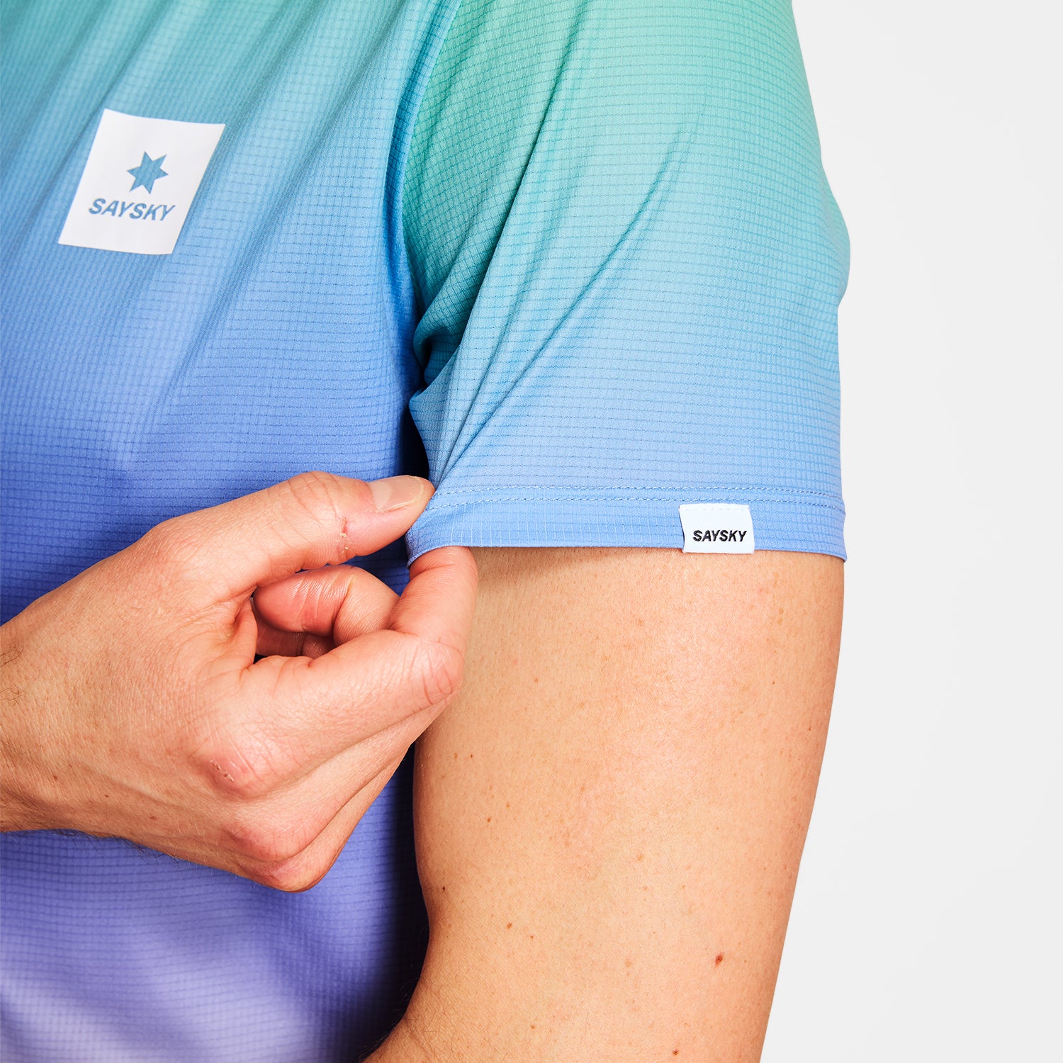 □ 公式 □ SAYSKY/セイスカイ ランニングTシャツ NMRSS60c1033 Drip