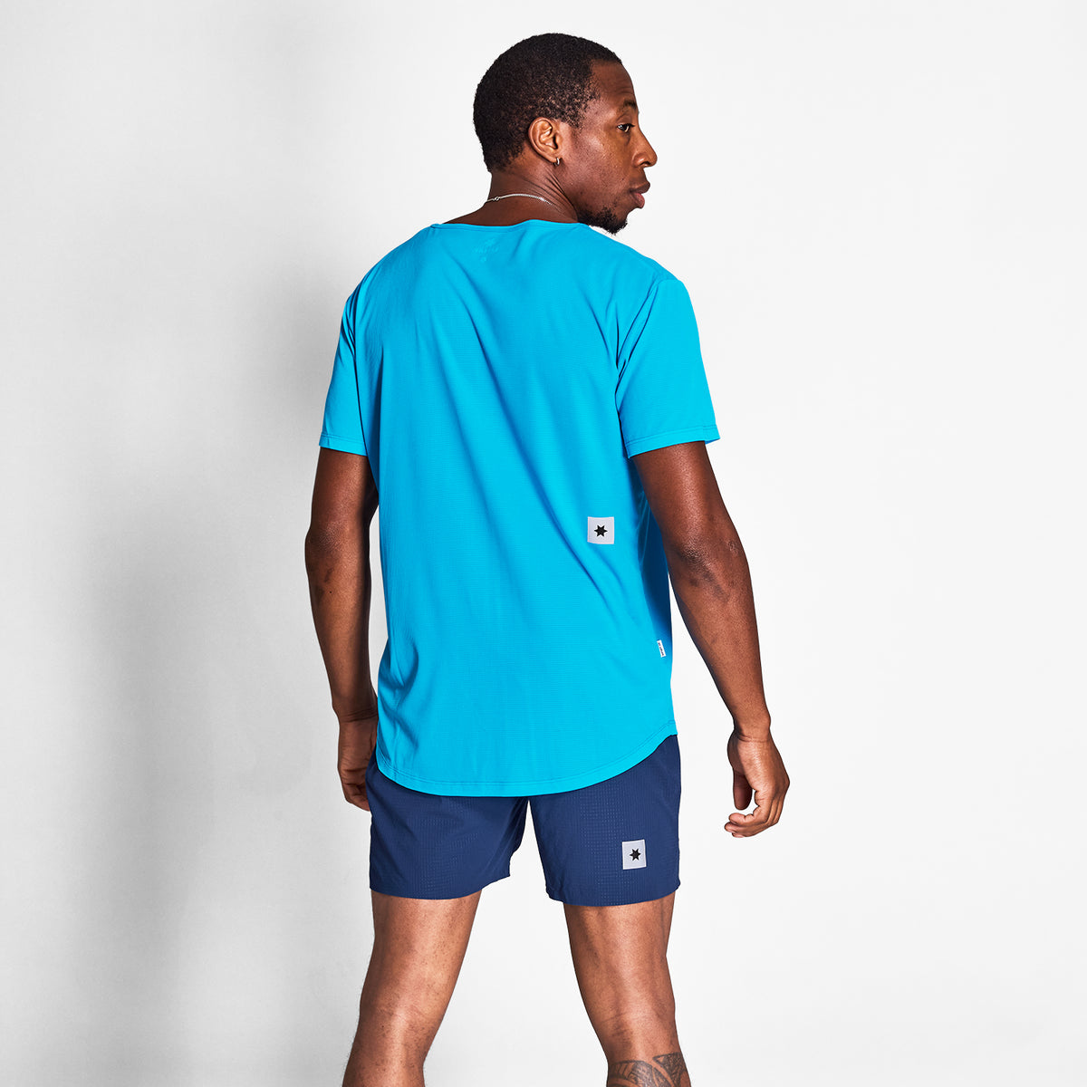ランニングTシャツ NMRSS60c1045 Reactive Flow T-shirt - Blue Reactive Aop [メンズ]