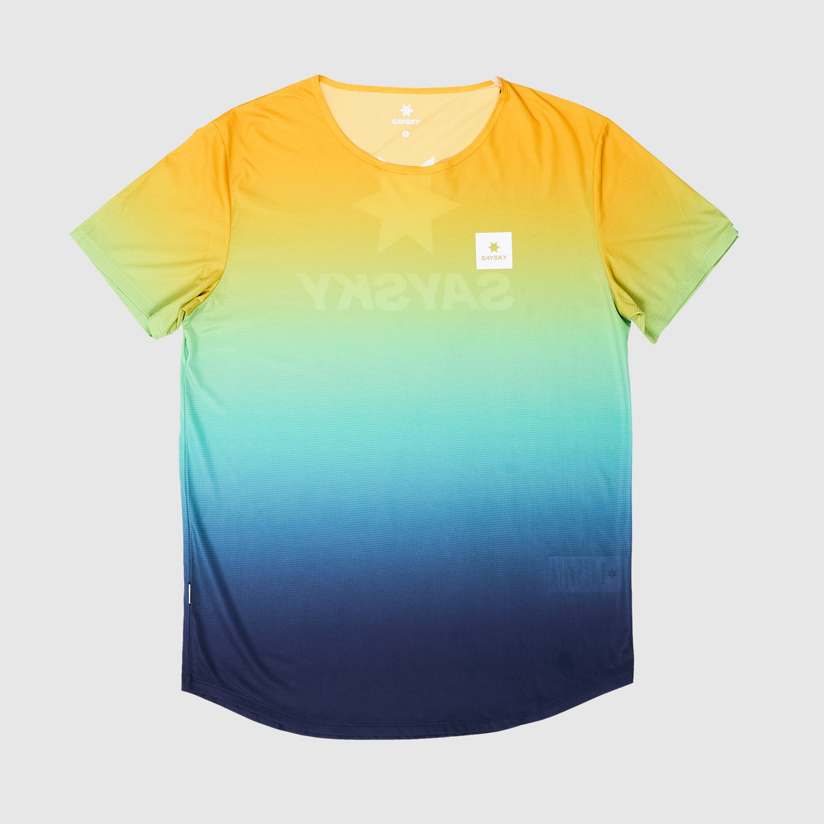 ランニングTシャツ NMRSS60c1032 Drip Dye Flow T-shirt - Blue Drip Dye Aop [メンズ]