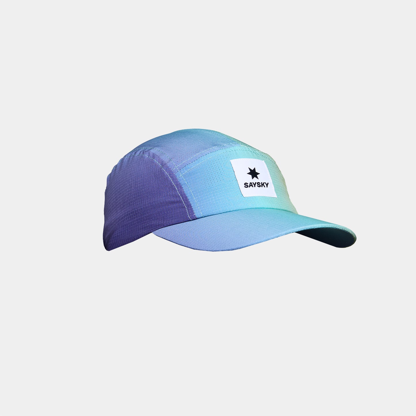 ランニングキャップ NUACA201c1032 Drip Dye Flow Cap 201 - Blue Aop [ユニセックス]