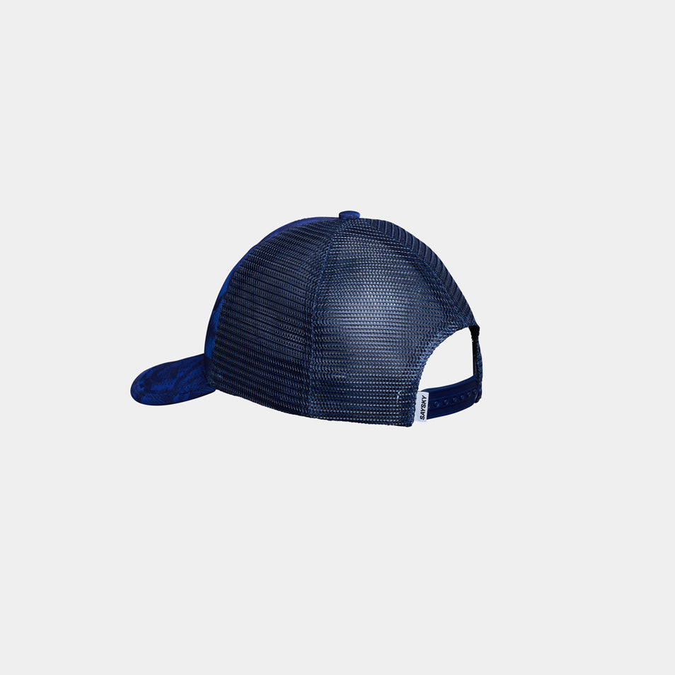 ランニングキャップ NUACA301c1029 Trucker Classic Cap - Blue Flower Aop [ユニセックス]