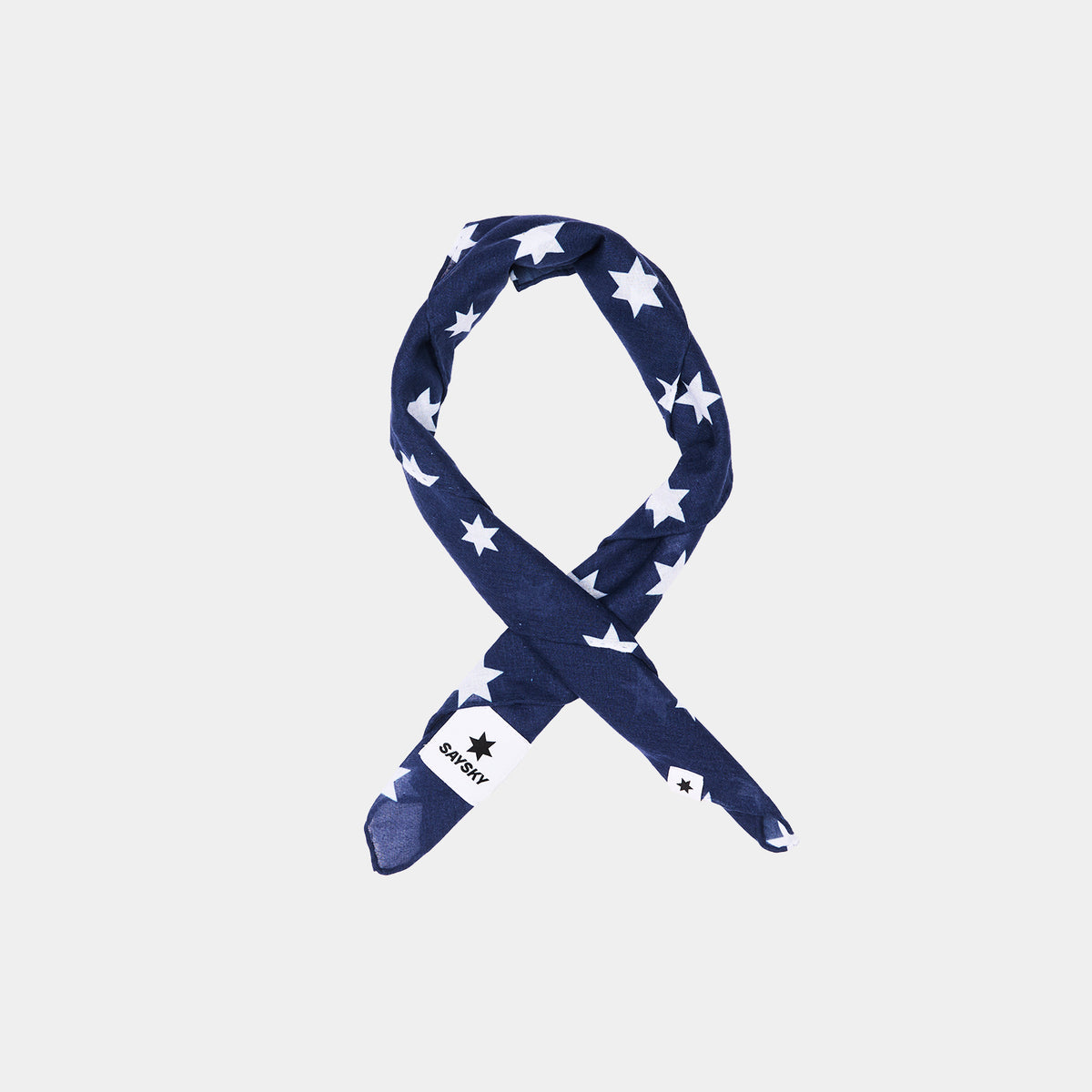 バンダナ NUASC01c1028 Star Scarf - Blue/White Star Aop [ユニセックス]