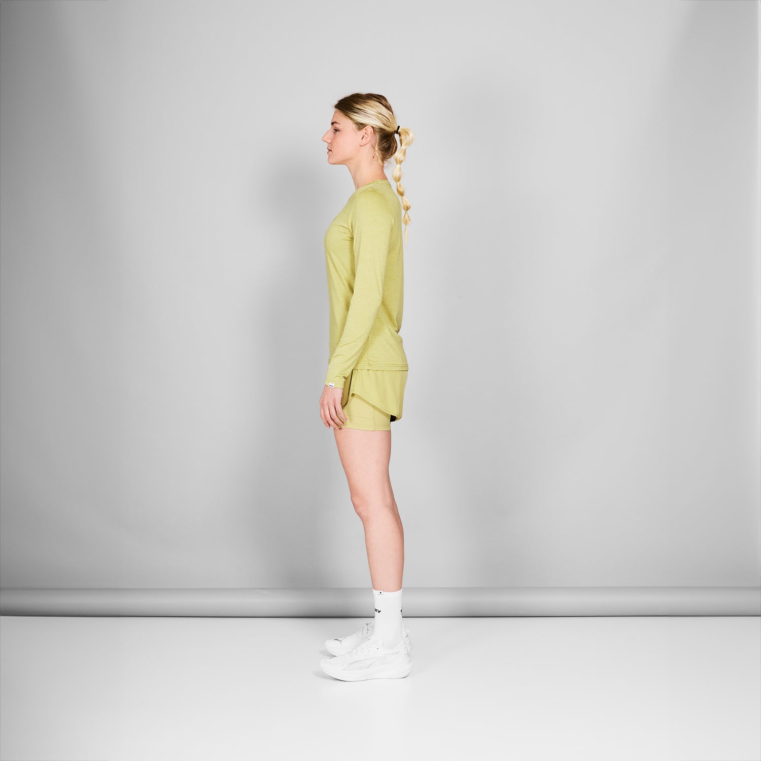 公式 SAYSKY/セイスカイ ランニングTシャツ(ロングスリーブ) NWRLS20c3008 W Logo Pace Long Sleeve