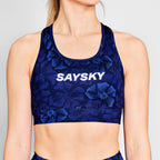 スポーツブラ NWRSB30c1029 Wmns Flower Combat Sports Bra - Blue Flower Aop [レディーズ]
