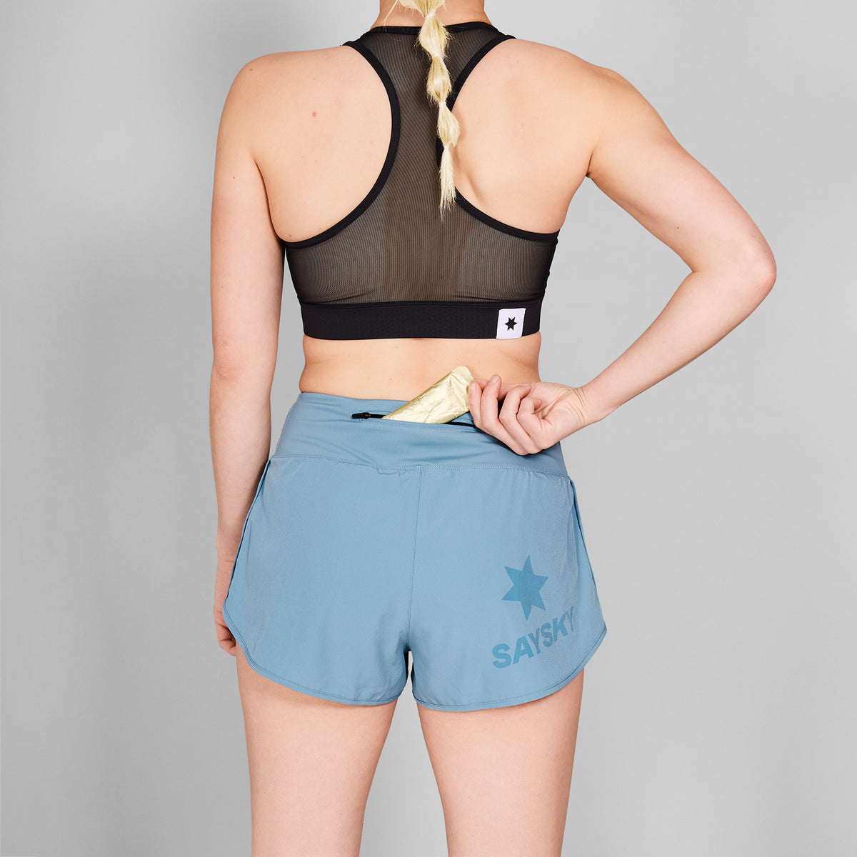 ランニングショーツ NWRSH24c214 Wmns Pace Shorts 3inch - Blue [レディーズ]