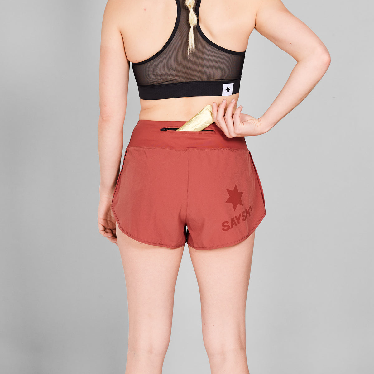 ランニングショーツ NWRSH24c505 Wmns Pace Shorts 3inch - Red [レディーズ]