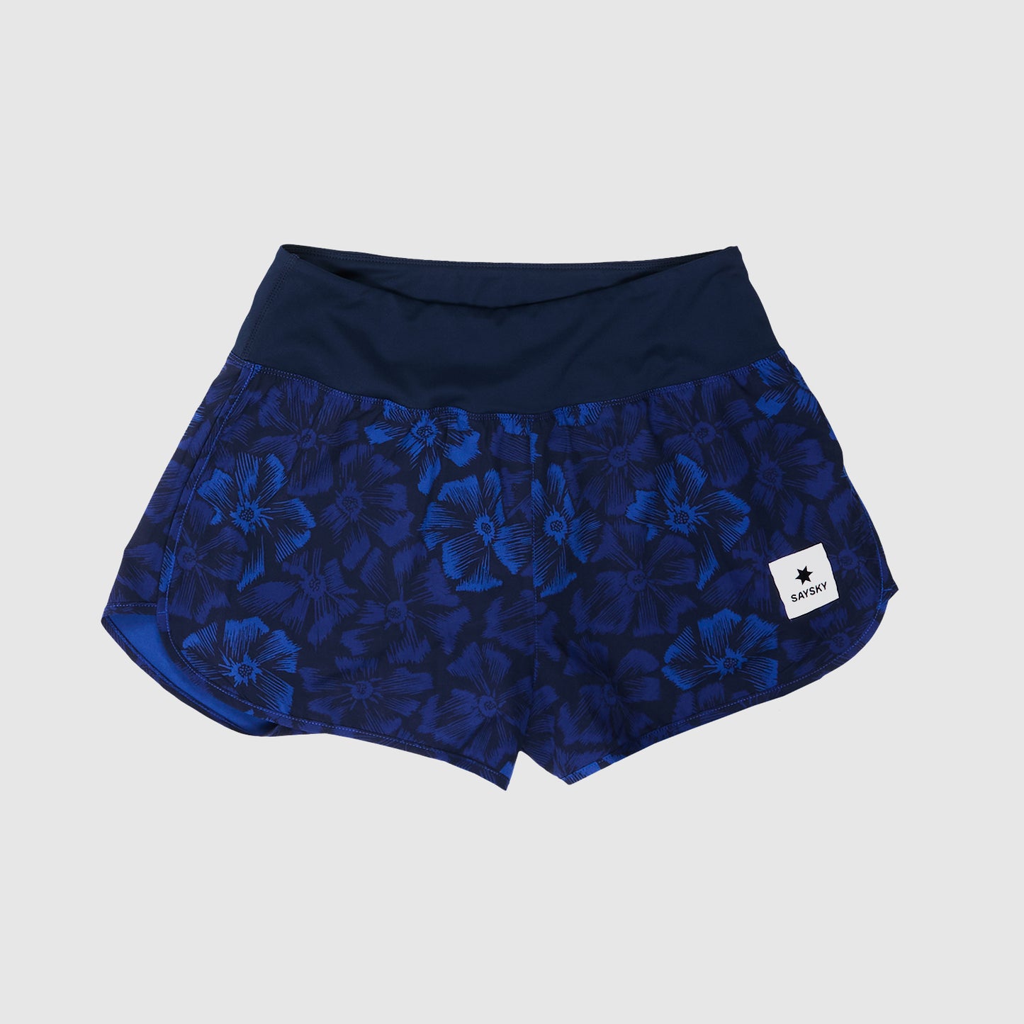 ランニングショーツ NWRSH24c1029 W Flower Pace Shorts 3inch - Blue Aop [レディーズ]