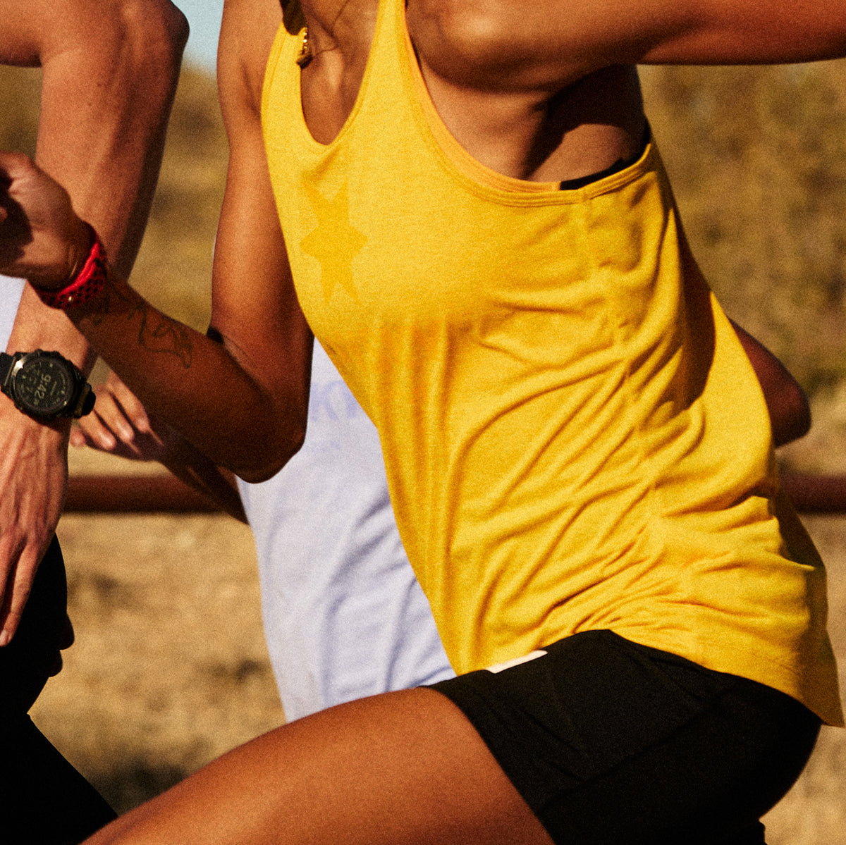 レースシングレット NWRSI30c4007 Wmns Logo Combat Singlet - Yellow [レディーズ]