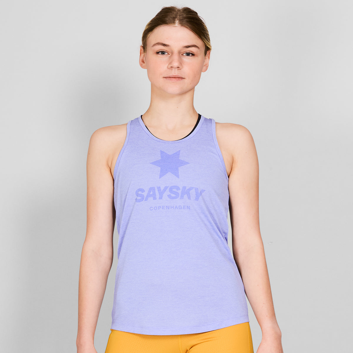レースシングレット NWRSI30c7008 Wmns Logo Combat Singlet - Purple Melange [レディーズ]