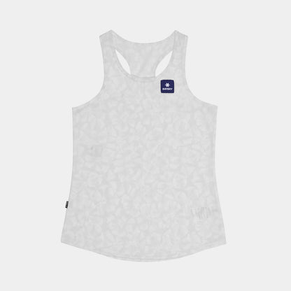 レースシングレット NWRSI31c1030 W Flower Combat Singlet - White Aop [レディーズ]
