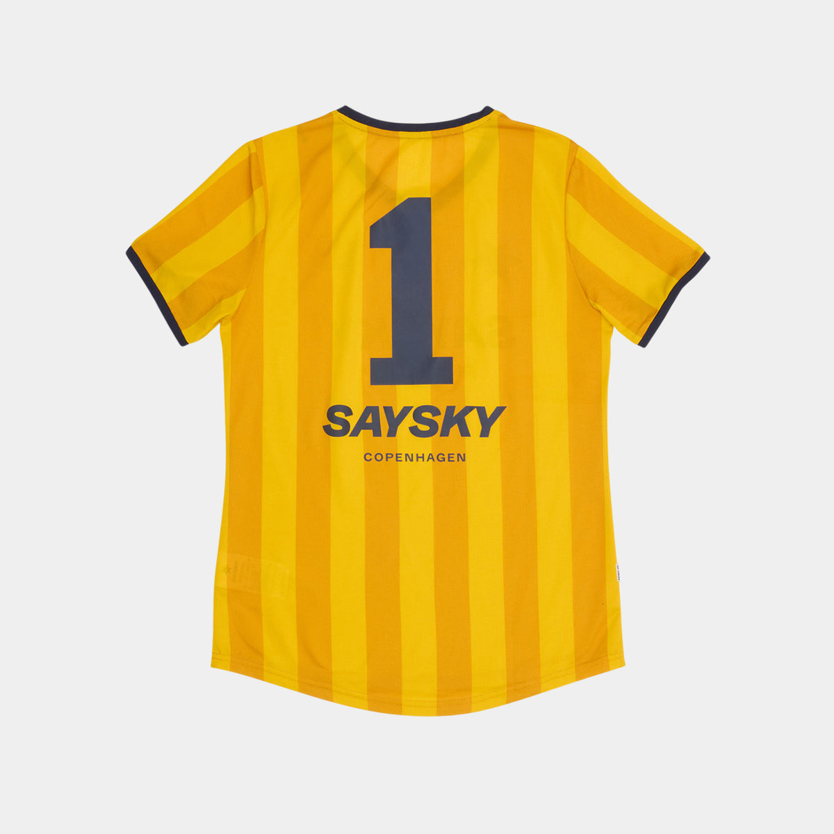 ランニングTシャツ NWRSS31c008 Wmns Stripe Combat T-shirt - Yellow Stripe Aop [レディーズ]