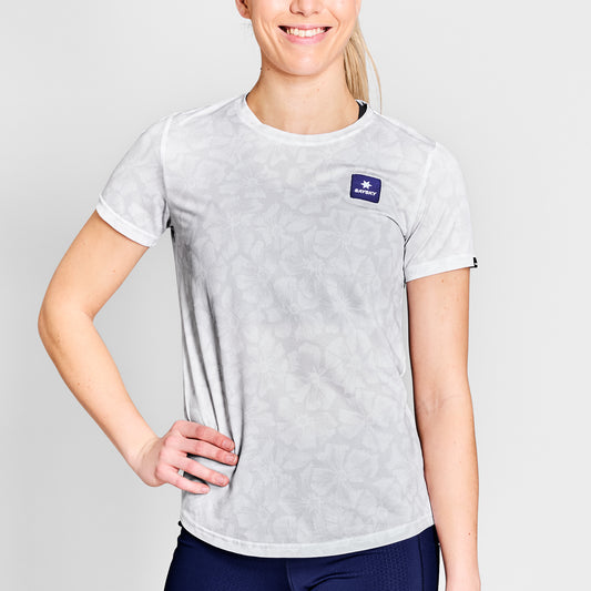 ランニングTシャツ NWRSS31c1030 W Flower Combat T-shirt - White Aop [レディーズ]