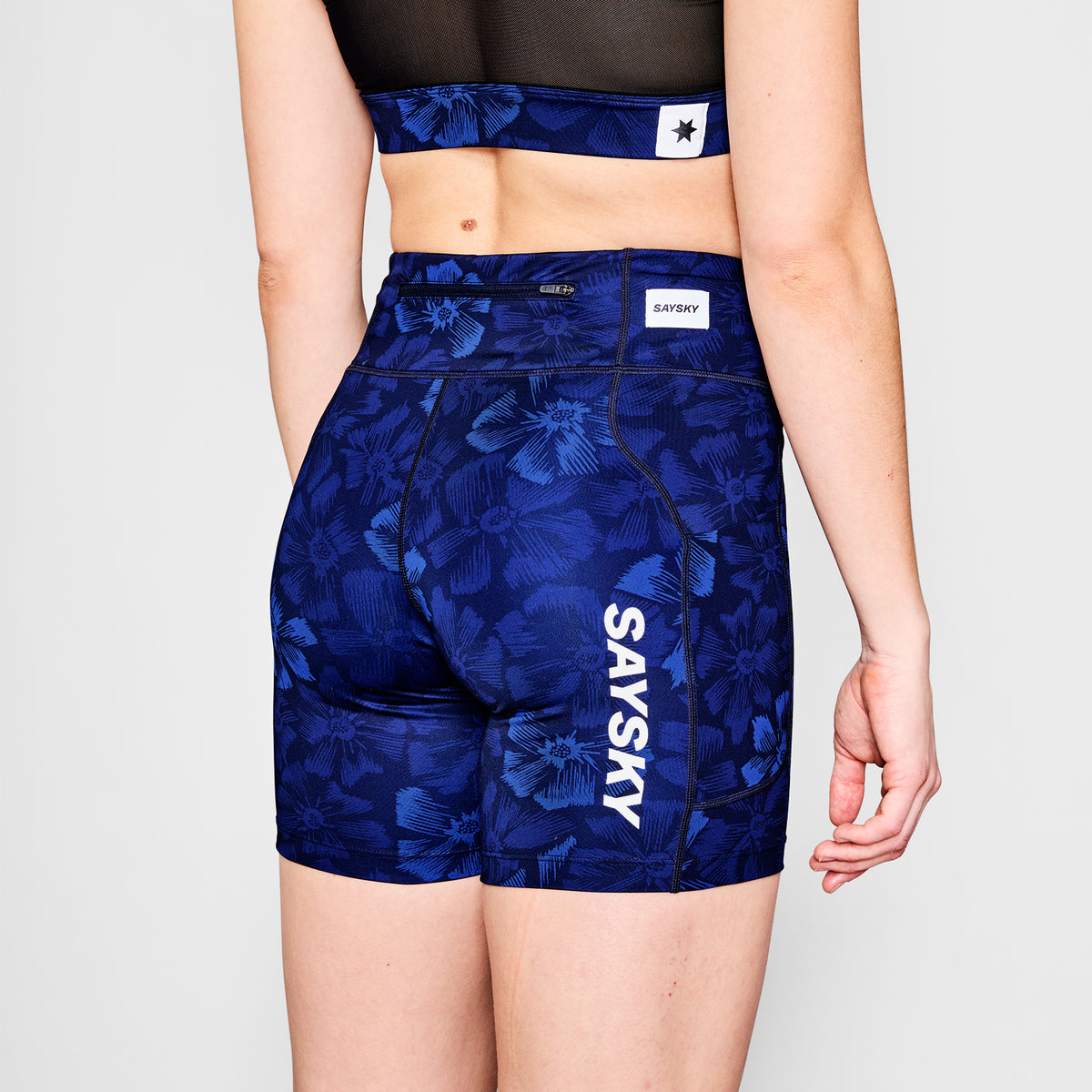 ショートタイツ NWRST30c1029 Wmns Flower Combat+ Short Tights 7inch - Blue Flower Aop [レディーズ]