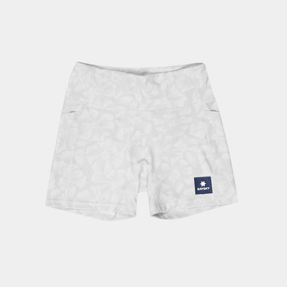 ショートタイツ NWRST31c1030 Wmns Flower Combat+ Short Tights 4inch - White Aop [レディーズ]