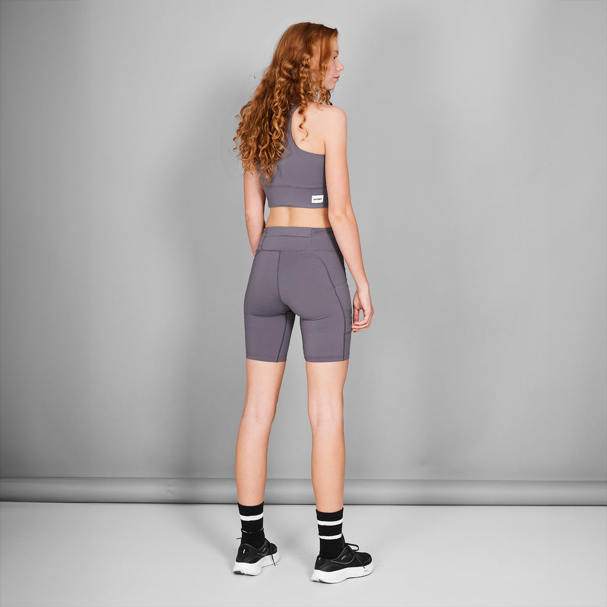 ショートタイツ NWRST50c605 Wmns Motion+ Short Tights 9inch - Grey [レディーズ]