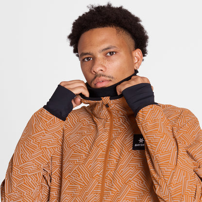 ランニングジャケット OMRJA01c1051 Reflective Blaze Jacket - Orange Aop [メンズ]