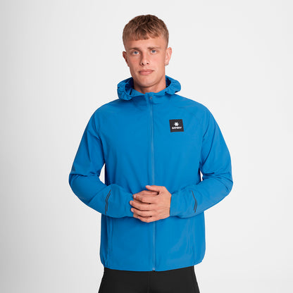 ランニングジャケット OMRJA20c220 Clean Pace Flex Hooded Jacket - Blue [メンズ]