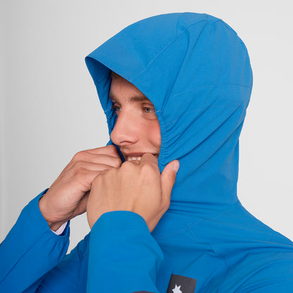 ランニングジャケット OMRJA20c220 Clean Pace Flex Hooded Jacket - Blue [メンズ]