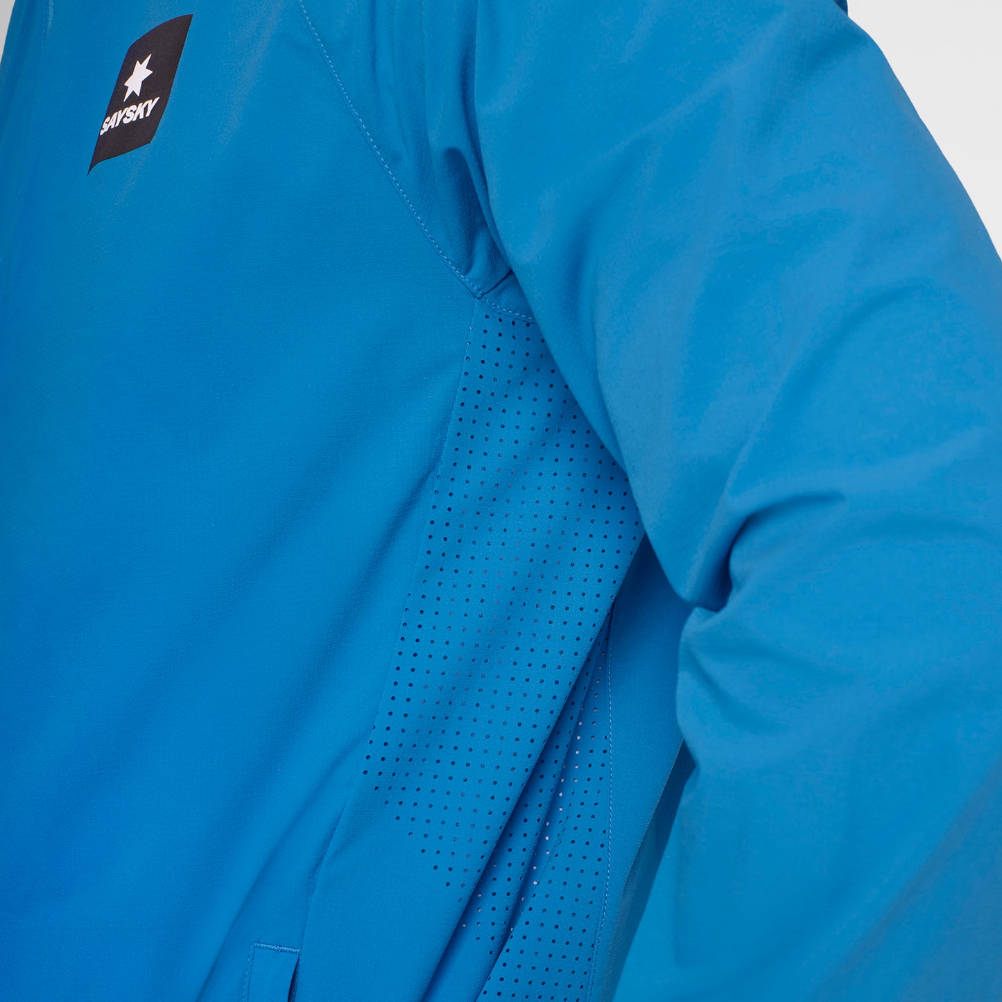 ランニングジャケット OMRJA20c220 Clean Pace Flex Hooded Jacket - Blue [メンズ]
