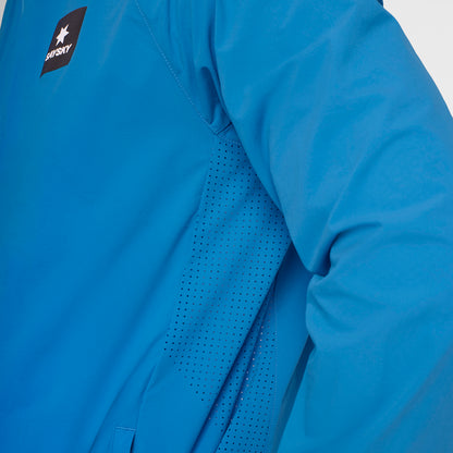 ランニングジャケット OMRJA20c220 Clean Pace Flex Hooded Jacket - Blue [メンズ]