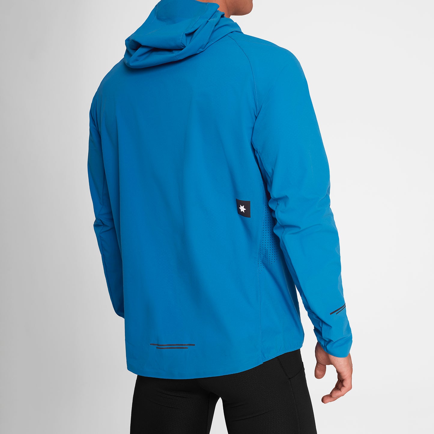 ランニングジャケット OMRJA20c220 Clean Pace Flex Hooded Jacket - Blue [メンズ]