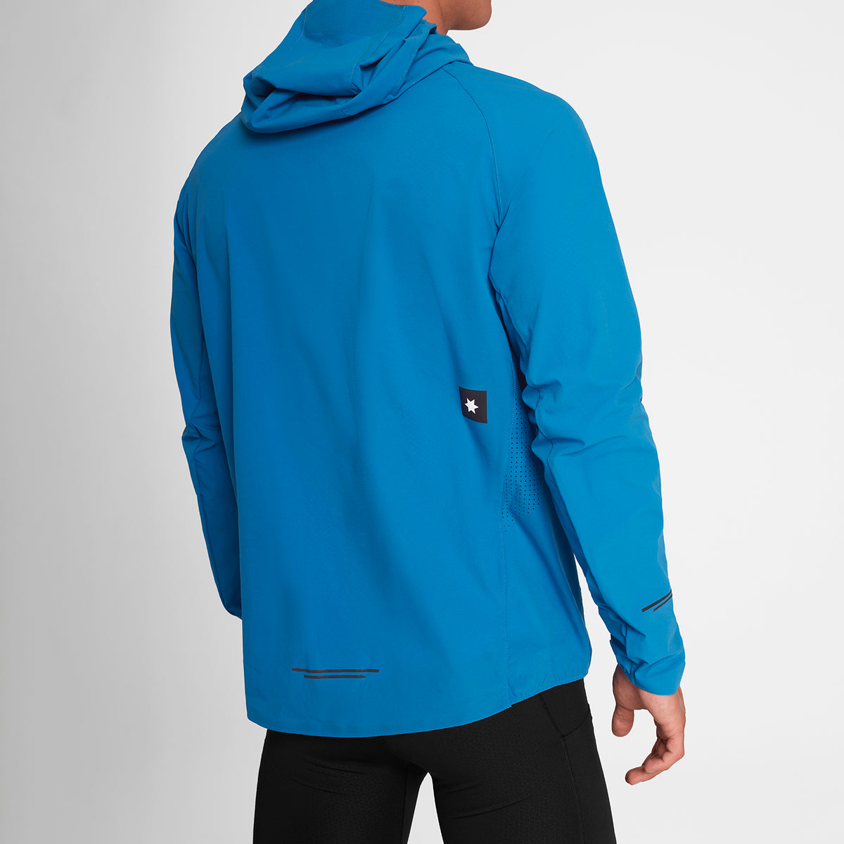 ランニングジャケット OMRJA20c220 Clean Pace Flex Hooded Jacket - Blue [メンズ]