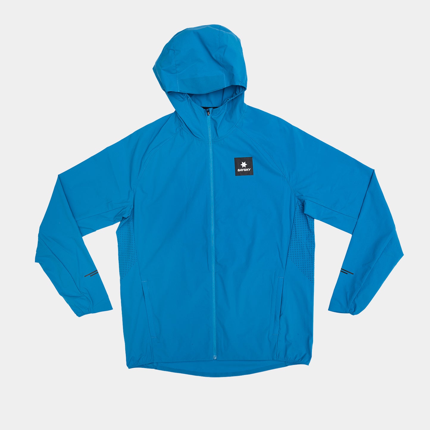 ランニングジャケット OMRJA20c220 Clean Pace Flex Hooded Jacket - Blue [メンズ]