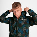 ランニングジャケット OMRJA22c1046 Flower Pace Jacket - Blue Flower Aop [メンズ]