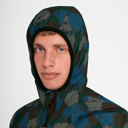 ランニングジャケット OMRJA22c1046 Flower Pace Jacket - Blue Flower Aop [メンズ]