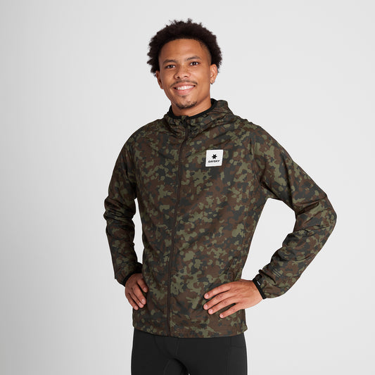 ランニングジャケット OMRJA22c1048 Camo Pace Jacket - Brown Aop [メンズ]
