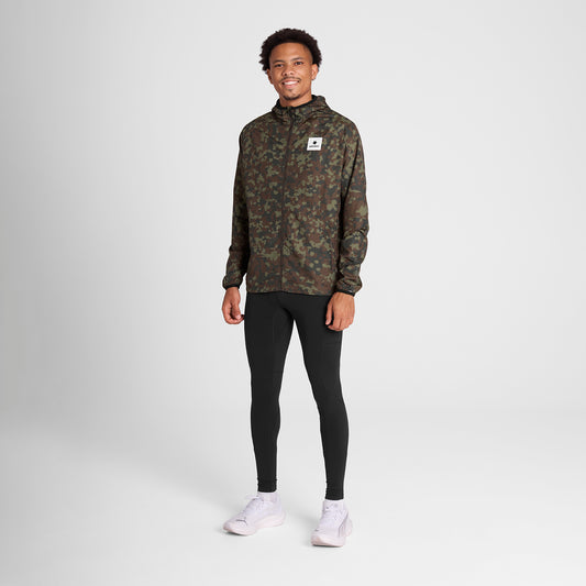 ランニングジャケット OMRJA22c1048 Camo Pace Jacket - Brown Aop [メンズ]