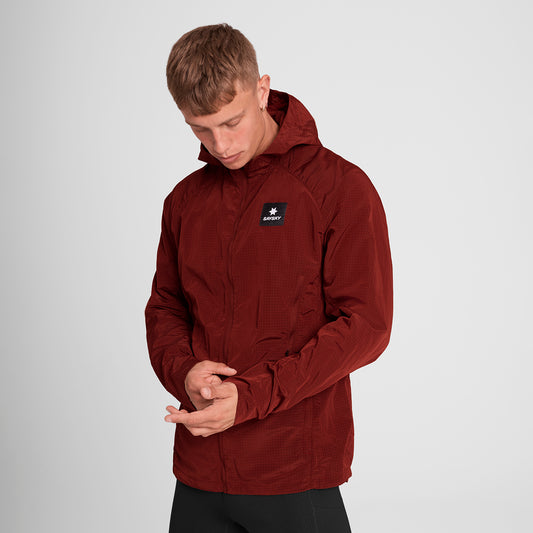 ランニングジャケット OMRJA30c509 Clean Pace Shield Jacket - Red [メンズ]