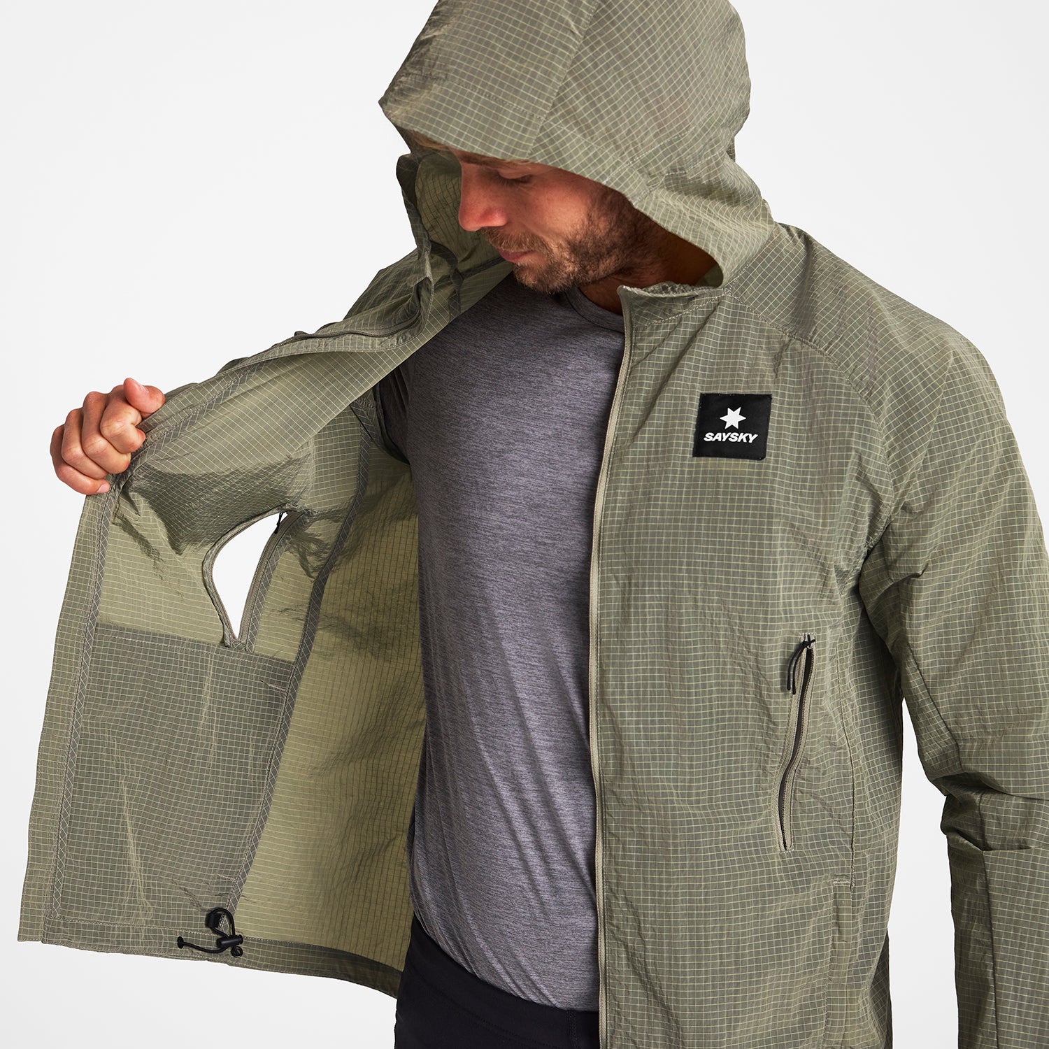 SAYSKY PACE JACKET ランニング ジャケット メンズ □ 公式 □ SAYSKY/セイスカイ ランニングジャケット