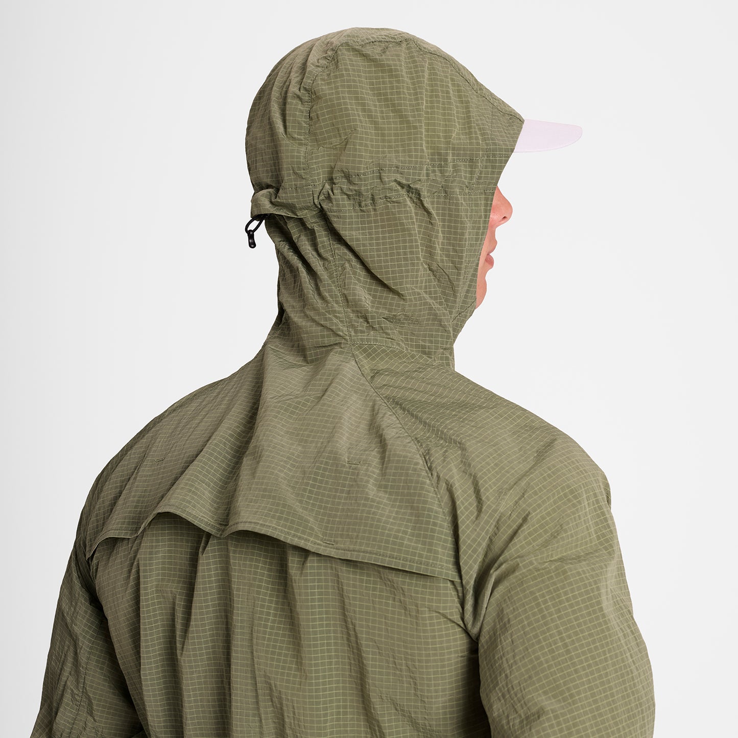 ランニングジャケット OMRJA30c802 Clean Pace Shield Jacket - Beige [メンズ]